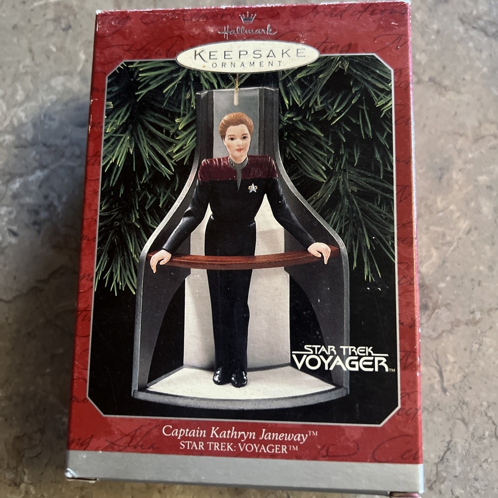 1998 Hallmark Captain Kathryn Janeway Ornament